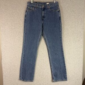 Vintage levis 505 jeans 30x30 denim pants regular fit straight leg